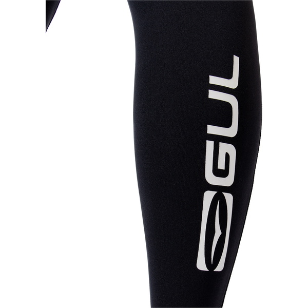 2025 Gul Womens Yulex Flexor 5/4mm Chest Zip Wetsuit FX1227-BKTB - Black / Tiebird